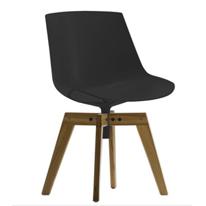 chaise - Flow Chair - pieds en chne Jean-Marie Massaud